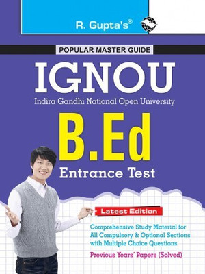 RPH IGNOU B.Ed. Entrance Exam Guide English(Paperback, RPH Editorial Board)
