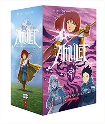 Amulet Box set 1-8 Graphix(English, Paperback, Kibuishi Kazu)