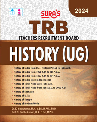 SURA`S TRB History(UG) in English Medium - Latest Updated Edition 2024(Paperback, A PANEL OF AUTHORS)