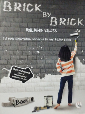 Brick by brick building values book 8(Paperback, Pooja sharma)