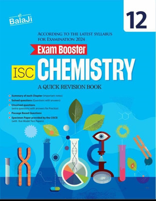 Exam Booster Isc Chemistry - 12(English, Hardcover, unknown)