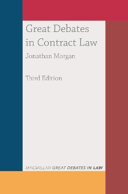 Great Debates in Contract Law(English, Paperback, Morgan Jonathan Dr)