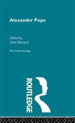 Alexander Pope(English, Paperback, unknown)