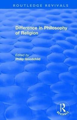 Difference in Philosophy of Religion(English, Hardcover, unknown)