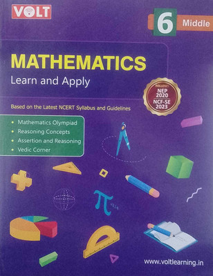 MATHEMATICS Learn and Apply CLASS 6 Middle VOLT...(Paperback, S . S . Negi)
