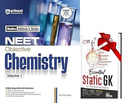 Medico Achiever’s Series NEET Objective Chemistry Volume 1 | With Modular Theory & Practice, Infographics for Concepts, PYQs - Theory Connect for NEET & STATIC GK(Paperback, Dr. R.K. Gupta)
