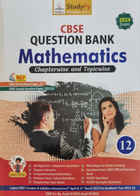 CBSE Mathematics Chapterwise Question Bank Class 12 (with Solved Papers) for 2023-2024(Paperback, ALOK AIRAN)