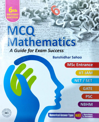 MCQ MATHEMATICS Guide for m.sc, iit-jam, net, gate, set, psc, nbhm, and other competitive exams(Paperback, Banshidhar sahoo)