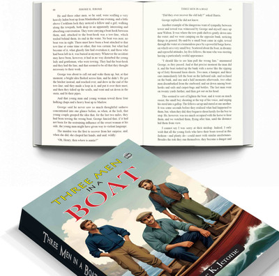 Three Men in a Boat (Paperback) : Famous Comic Classic, Timeless Story of Friends and Fun, Legendary British Humor, Must-Read Travel Adventure Novel(Paperback, Jerome K. Jerome)