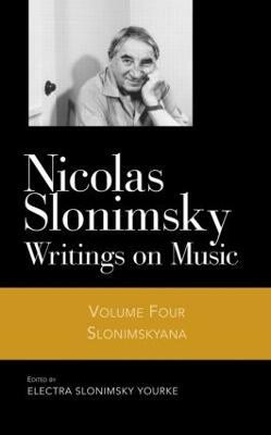 Slonimskyana V4(English, Hardcover, Slonimsky Nicolas)