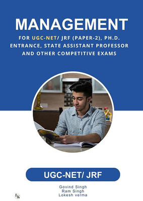 MANAGEMENT: For UGC-NET/ JRF (Paper-2), Ph.D. Entrance, State Assistant Professor and other competitive Exams(English, Paperback, Singh Govind)