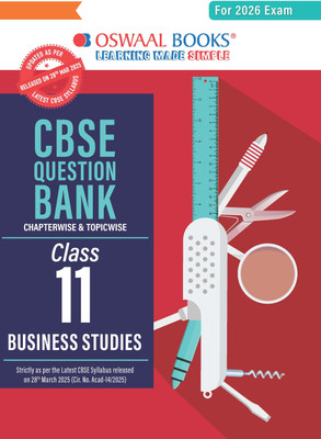 Cbse Question Bank Class 11 Business Studies for 2026 Exam(English, Paperback, unknown)