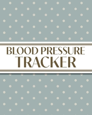 XL Large Print 1-Year Blood Pressure Tracker (Cream Polka Dots on Blue)(English, Paperback, Revive Stationery)