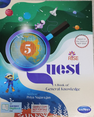 Quest a book of general knowledge class 5(Paperback, Priya nagarajan)