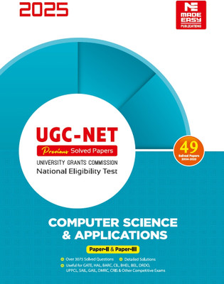 UGC-NET 2025: Computer Science and Applications(Paperback, MADE EASY Editorial Board)