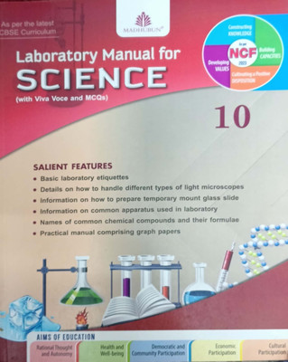 Laboratory Manual For Science Class 10(Pepper back, A.K Raj)