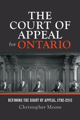 The Court of Appeal for Ontario(English, Electronic book text, Moore Christopher)
