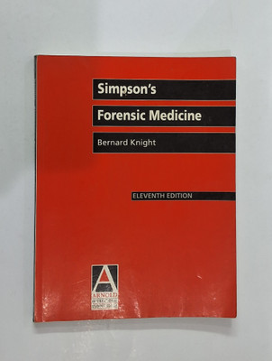 Simpson's Forensic Medicine(English, Paperback, Knight)