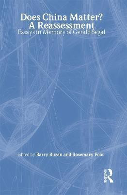 Does China Matter?(English, Hardcover, unknown)