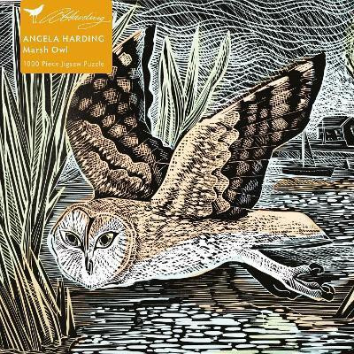 Adult Jigsaw Puzzle Angela Harding: Marsh Owl: 1000-piece Jigsaw Puzzles [Paperback] Flame Tree Studio(Paperback, Flame Tree Studio)