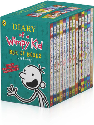 Diary Of A Wimpy Kid Box Of Books (Set Of 14)(Paperback, Jeff Kinney)