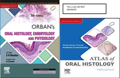 Orban's Oral Histology, Embrology & Physiology and Atlas of Oral Histology(English, Paperback, unknown)