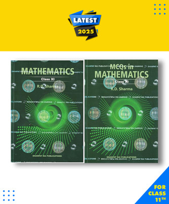 R.D. Sharma Mathematics class 11th With MCQ Paperback, RD Sharma|New Latest Edition For 2025-2026(Paperback, RD Sharma)