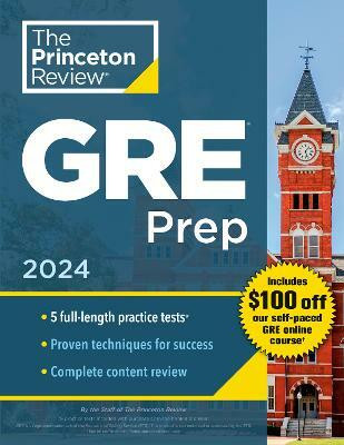 Princeton Review GRE Prep, 2024(English, Paperback, Princeton Review)