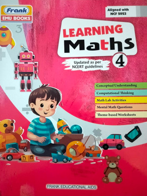 Frank learning maths 4(Paperback, Omlata singh)