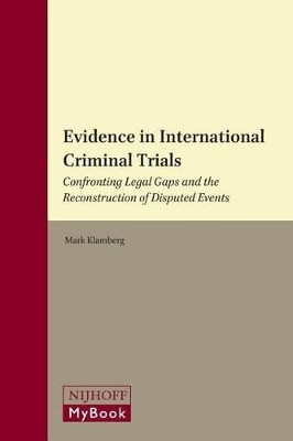 Evidence in International Criminal Trials(English, Hardcover, Klamberg Mark)