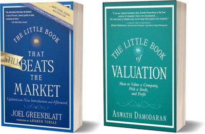 The Little Book of Valuation: How to Value a Company, Pick a Stock and Profit (Aswath Damodaran) + The Little Book That Still Beats the Market(Paperback, Joel Greenblatt)