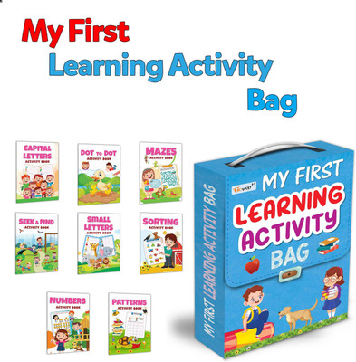 My First Learning Activity Bag Collection of 8 Activity books(Paperback, GO WOO)