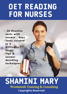 OET READING FOR NURSES(Paperback, Shamini Mary)