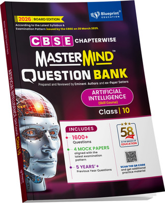 Mastermind CBSE Question Bank Class 10 Artificial Intelligence (AI) Exam 2026 With 4 Mock Papers(Paperback, Blueprint Editorial Board)