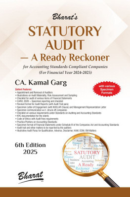 Statutory Audit - A Ready Reckoner(Paperback, CA. Kamal Garg)