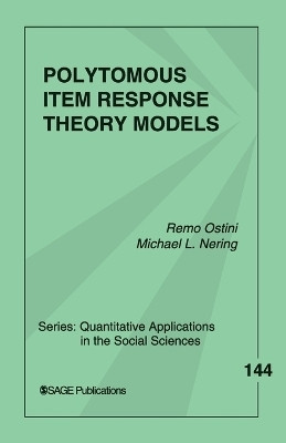 Polytomous Item Response Theory Models(English, Paperback, Ostini Remo)