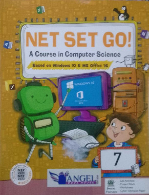 NET SET GO ! A COURSE IN COMPUTER SCIENCE 7th CLASS(Paperback, Renuka Mark)