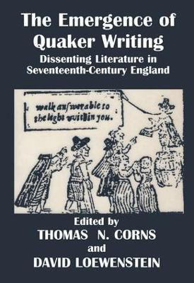 The Emergence of Quaker Writing(English, Paperback, unknown)