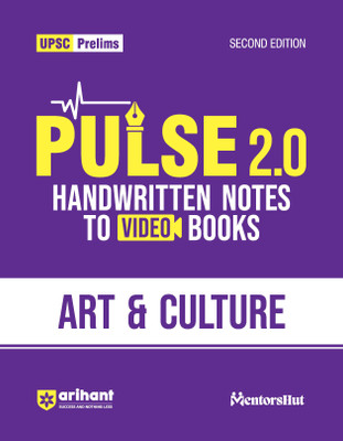 Arihant UPSC Prelims Modern Arts and Culture India 2025 | With Pulse 2.0 Handwritten Notes to Video Books Second Edition | MentorsHut IAS Study Material | Civil Services Exam Preparation Guide(Paperback, Amit Mangtani, CA Shalini Wadhwani)
