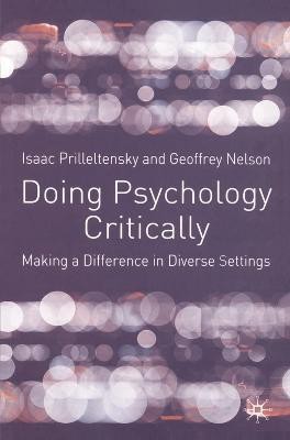 Doing Psychology Critically(English, Electronic book text, Prilleltensky Isaac)