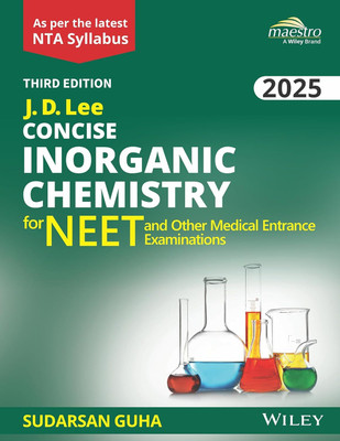 J. D. Lee Concise Inorganic Chemistry for Neet and Other Medical Entra(English, Paperback, unknown)