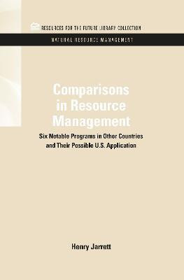 Comparisons in Resource Management(English, Hardcover, Jarrett Henry)
