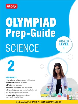 MTG Olympiad Prep-Guide Science Class 2 - Detailed Theory, Self Test with NSO Chapterwise Previous Year Question Paper For SOF 2023-24 Exam(Paperback, MTG Editorial Board)