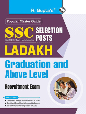 SSC: Selection Posts - LADAKH (Graduation & Above Level) Recruitment Exam Guide(Paperback, RPH Editorial Board)