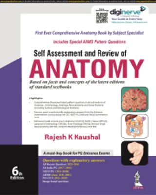 Self Assessment and Review of Anatomy(English, Paperback, Kaushal Rajesh K)