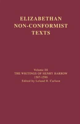 The Writings of Henry Barrow, 1587-1590(English, Paperback, Barrow Henry)