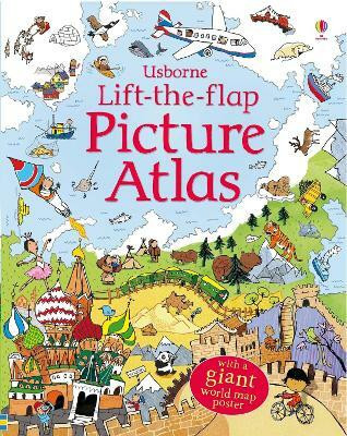Lift-the-Flap Picture Atlas(English, Board book, Frith Alex)