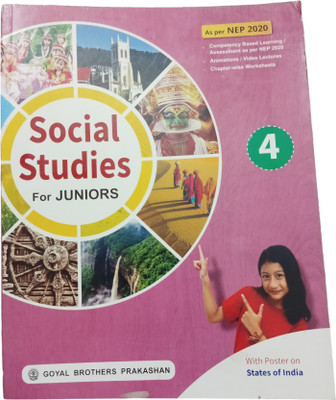 Social studies 4  - Social studies 4 (Paperback, T.Bhattacharjee)(Paperback, T.Bhattacharjee)