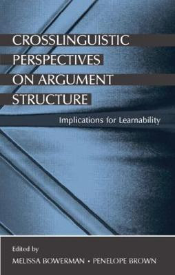 Crosslinguistic Perspectives on Argument Structure(English, Hardcover, unknown)