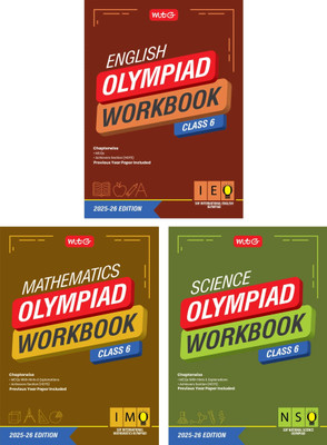 MTG Class-6 NSO-IMO-IEO (Science, Mathematics & English) Olympiad Workbook Combo (Set of 3 Books) | MCQs, & Achievers Section - SOF Olympiad Books For 2025-26 Exam(Paperback, MAHABIR SINGH, ANIL AHLAWAT, ZARRIN ALI KHAN)